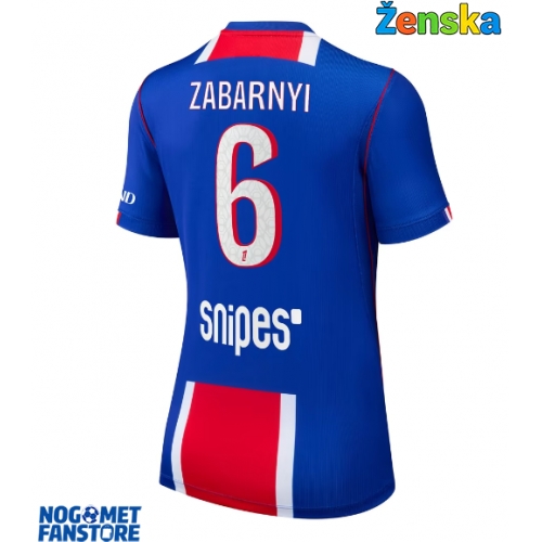Paris Saint-Germain Ilya Zabarnyi #6 Domaci Dres za Ženska 2026-27 Kratak Rukav